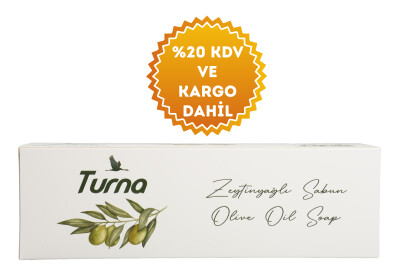 TURNA ZEYTİNYAĞLI SABUN 150 GR X 10 ADET - 1